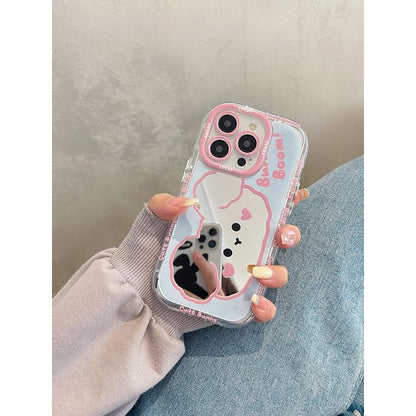 Case Phone Mirrored Dog