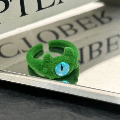 Alloy Ring Monster Flocking Designs) Open (Various