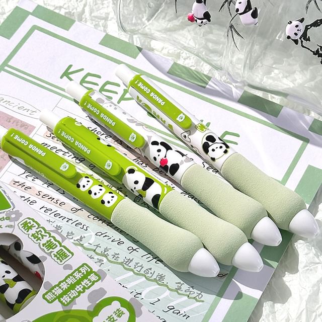 Panda Pen / Refill / Notebook / Bookmark / Set