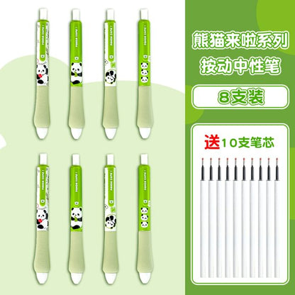 Panda Pen / Refill / Notebook / Bookmark / Set