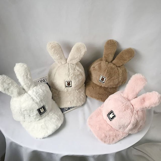 Baseball Cap Ear Applique Rabbit Chenille