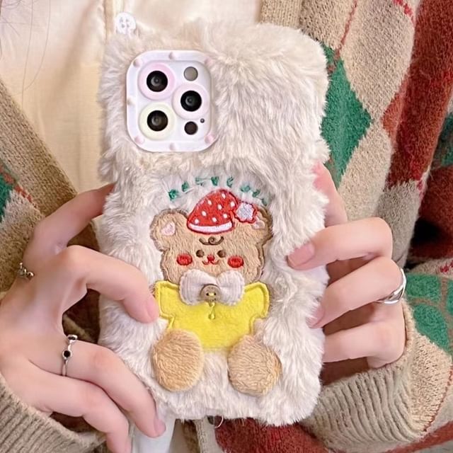 Phone Case Chenille Bear