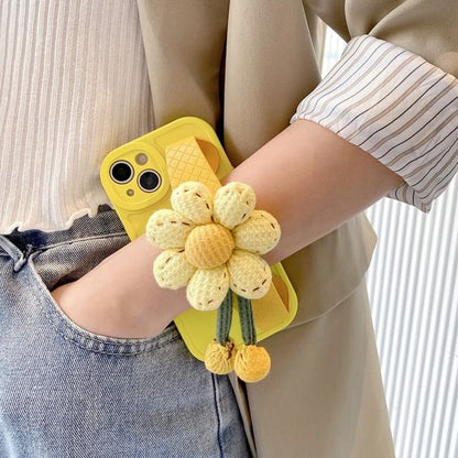Strap Phone Floral Case