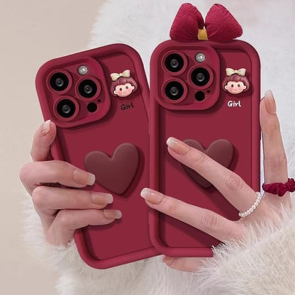 Girl Heart Phone Case