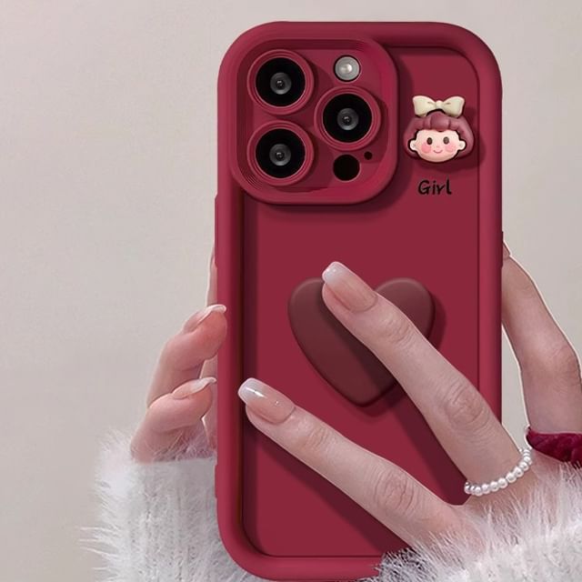 Girl Heart Phone Case