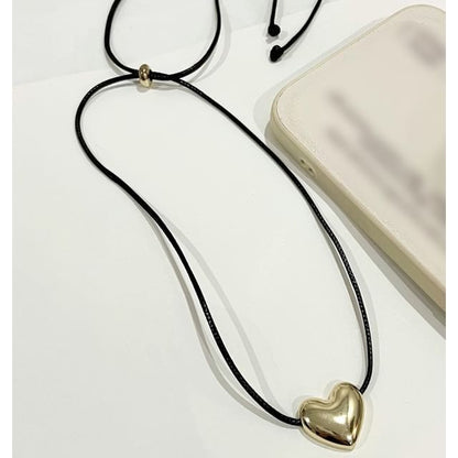 Cord Choker Heart