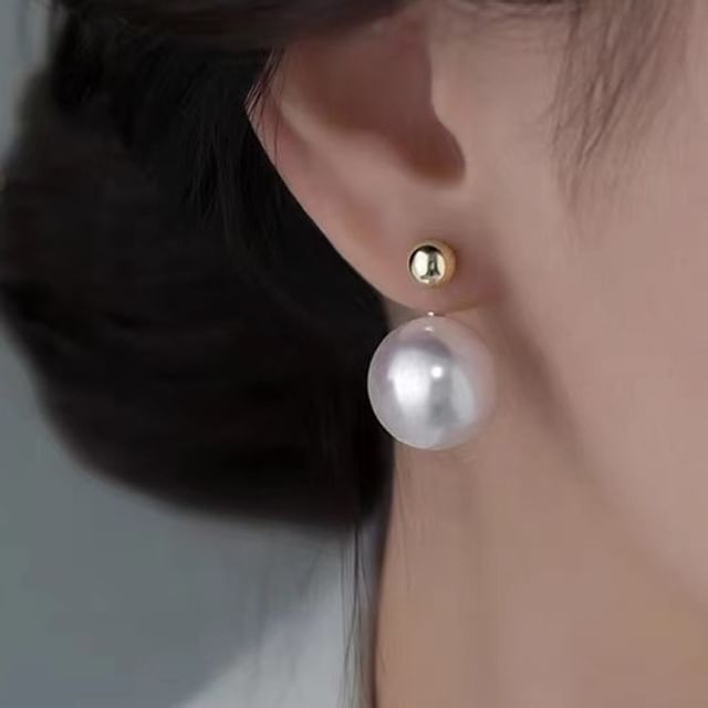 Faux Pearl Ear Jacket