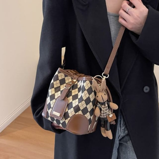 Sac seau à motifs / Bijou de sac / Ensemble