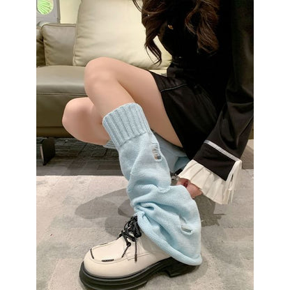 Jambière en tissu vieilli