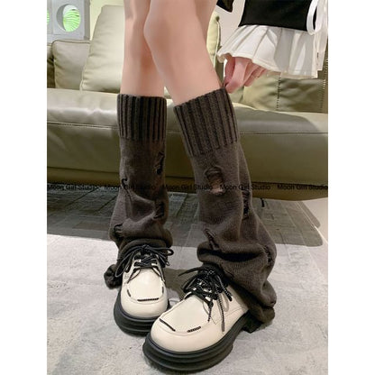 Jambière en tissu vieilli