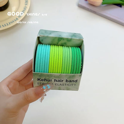 Plain Hair Tie Set