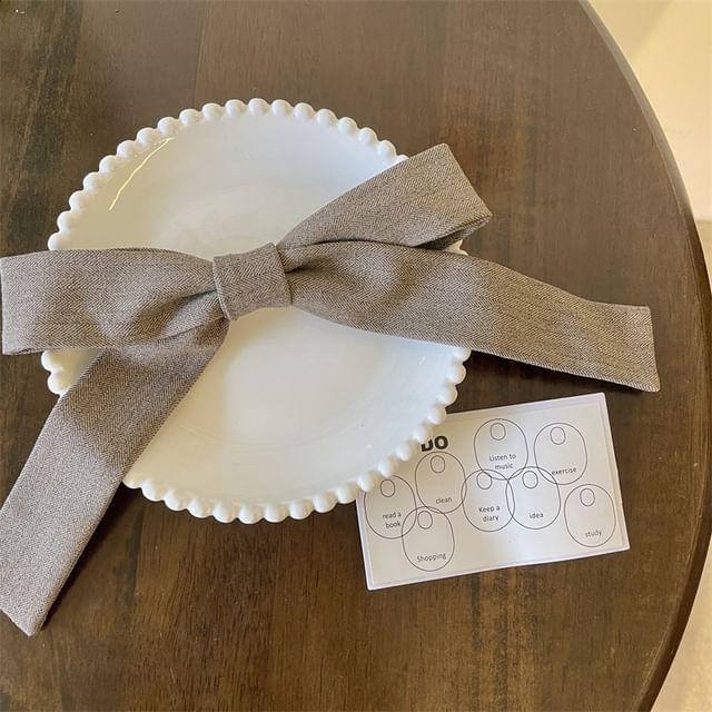 Hair Fabric Clip Bow