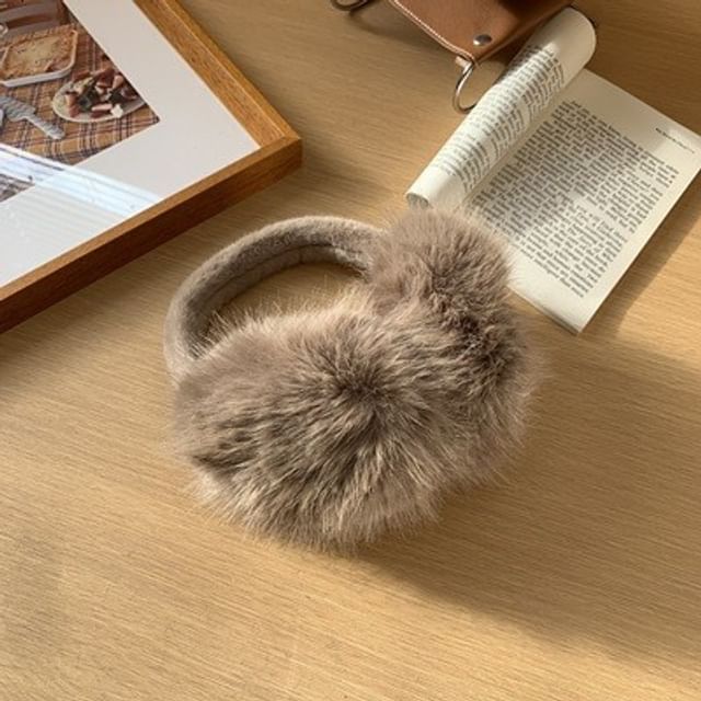 Earmuffs Fluffy Plain