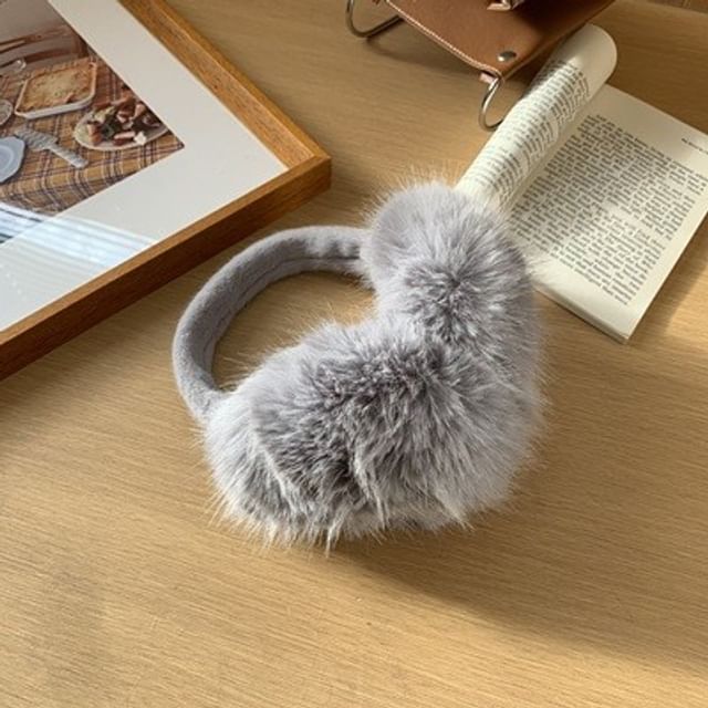 Plain Fluffy Earmuffs