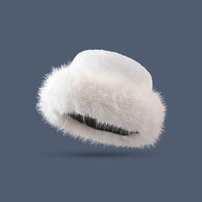 Faux Fur Hat Plain