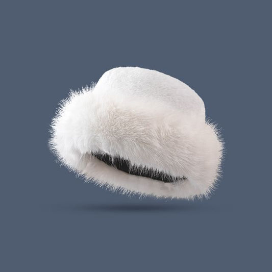 Faux Fur Hat Plain