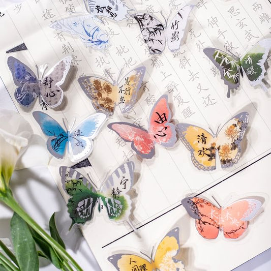 Butterfly PET Sticker (Various Designs)