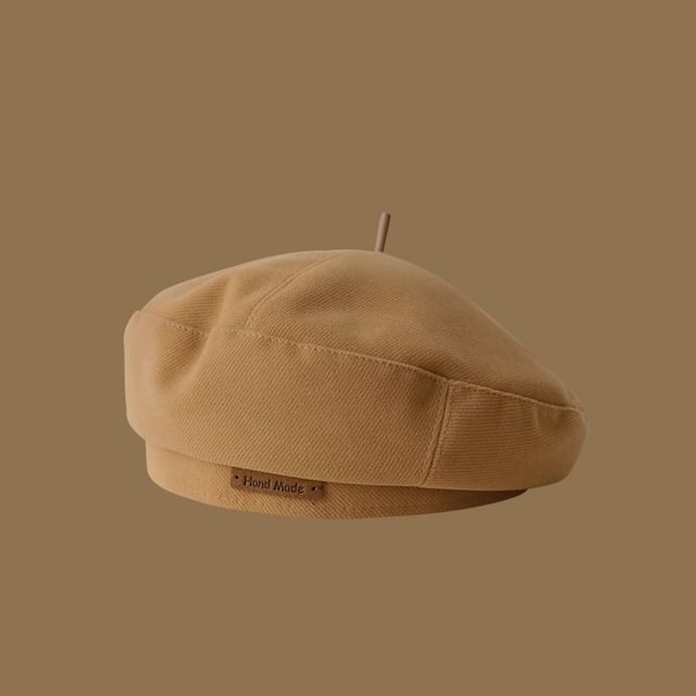 Beret Plain Panel