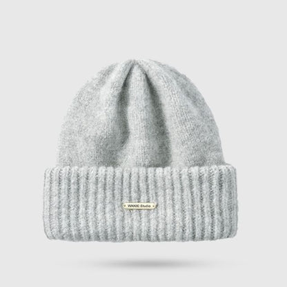 Casual Plain Knit Beanie