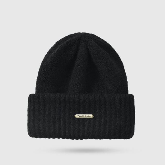 Casual Plain Knit Beanie
