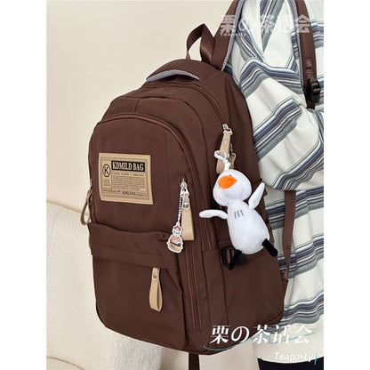 Lettering Label Applique Laptop Backpack / Charm / Set