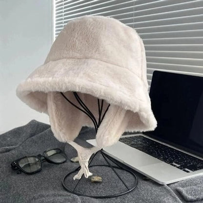 Plain Fleece Bucket Hat
