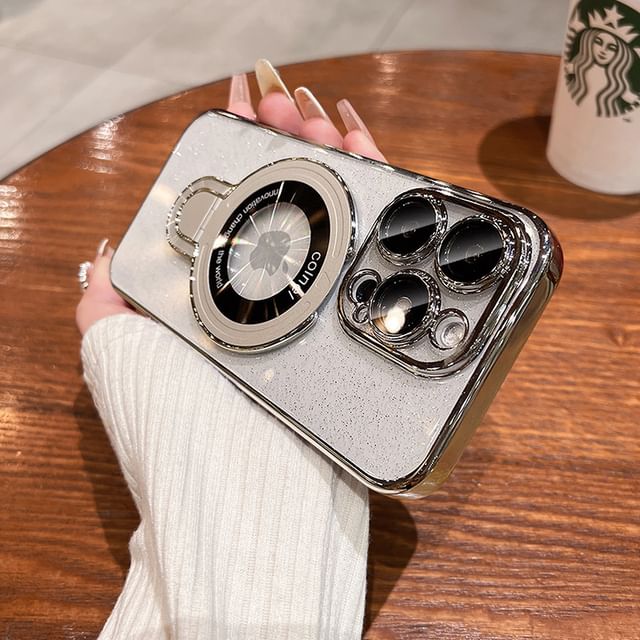 Case Glitter Phone Stand Ring