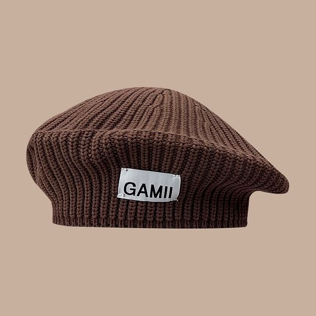 Casquette/béret gavroche en similicuir