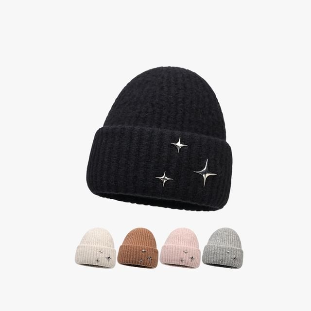 Star Beanie Knit