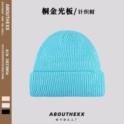 Beanie Plain Knit