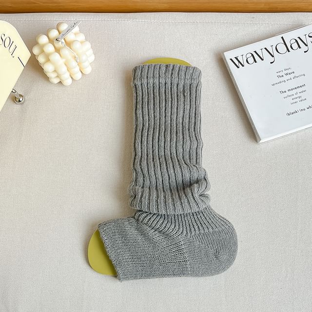 Plain Tall Socks