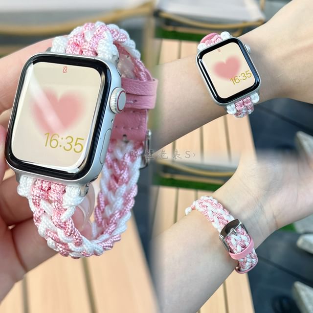 Braided Cord Apple Watch Band