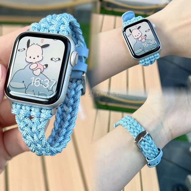 Braided Cord Apple Watch Band