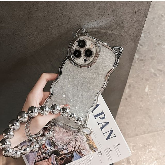 Ear Lanyard Phone Cat Case