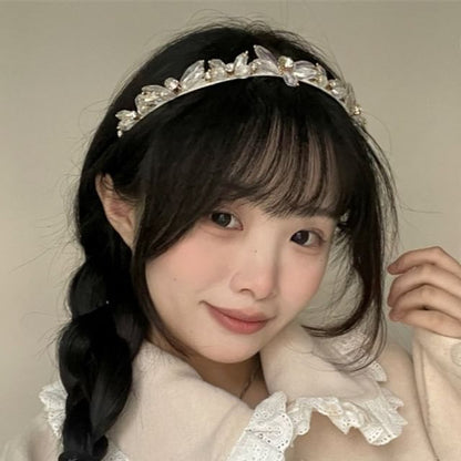 Faux Headband Rhinestone Crystal