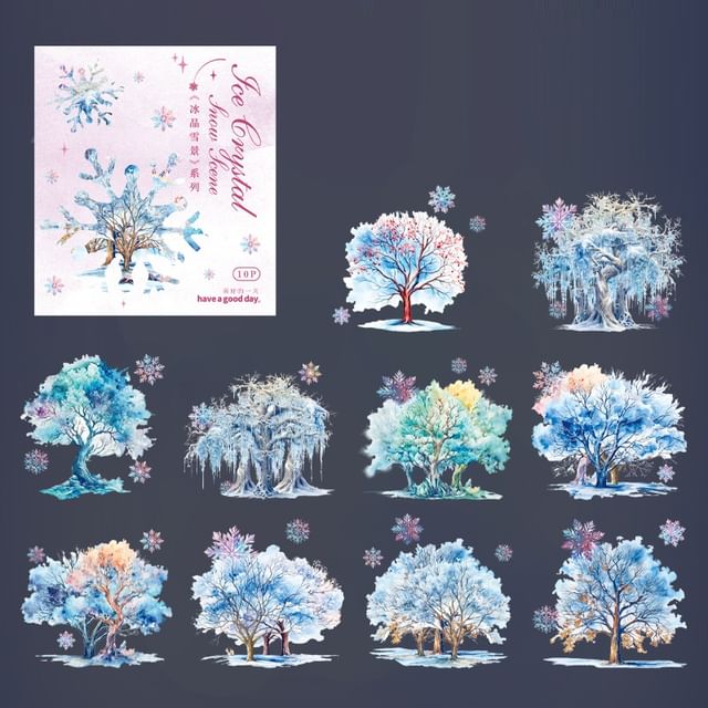 Winter PET Sticker