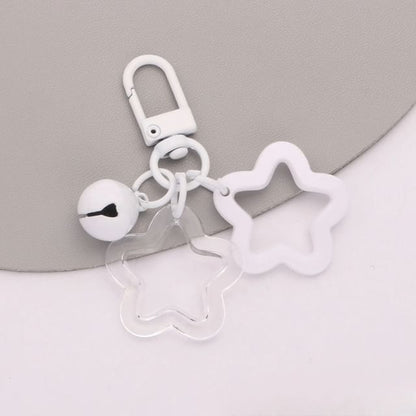 Star Bell Bag Charm Keyring