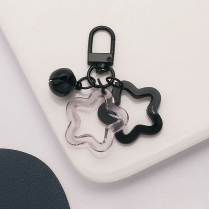 Star Bell Bag Charm Keyring