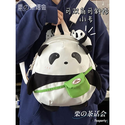 Panda Print Backpack