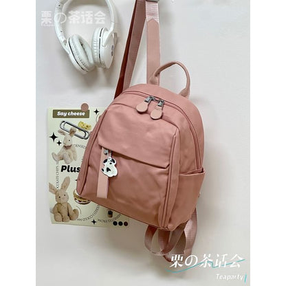 Plain Panel Backpack