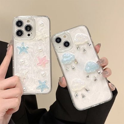 / Starfish Rain Cloud Phone Case
