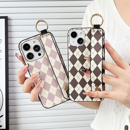 Argyle Case Phone Strap