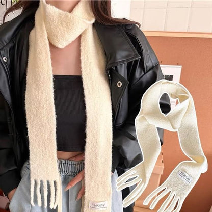 Fringe Plain Scarf