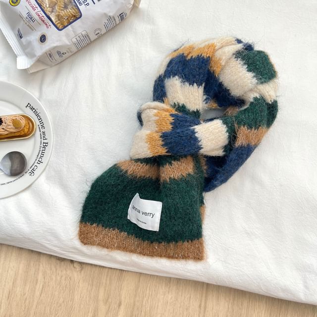 Striped Scarf Knit