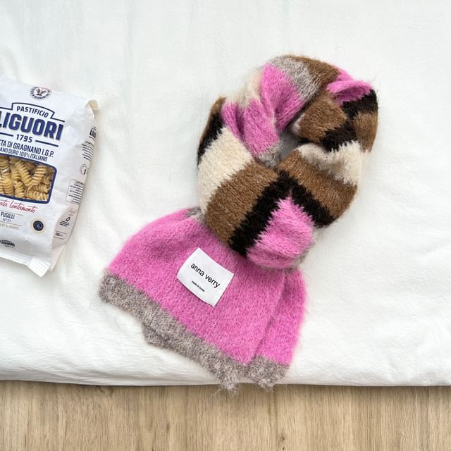 Striped Scarf Knit