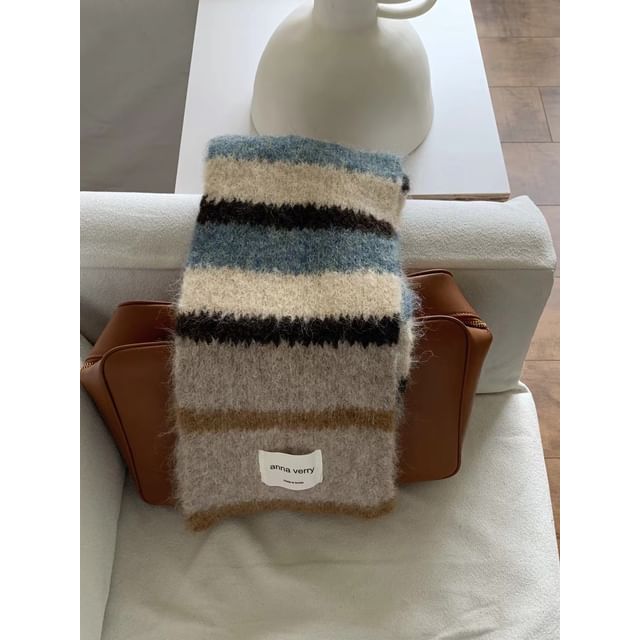 Striped Scarf Knit