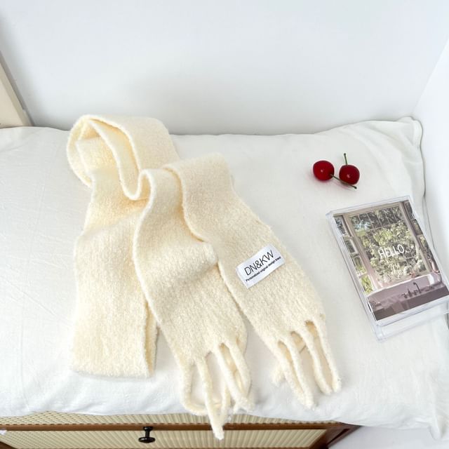Fringe Plain Scarf