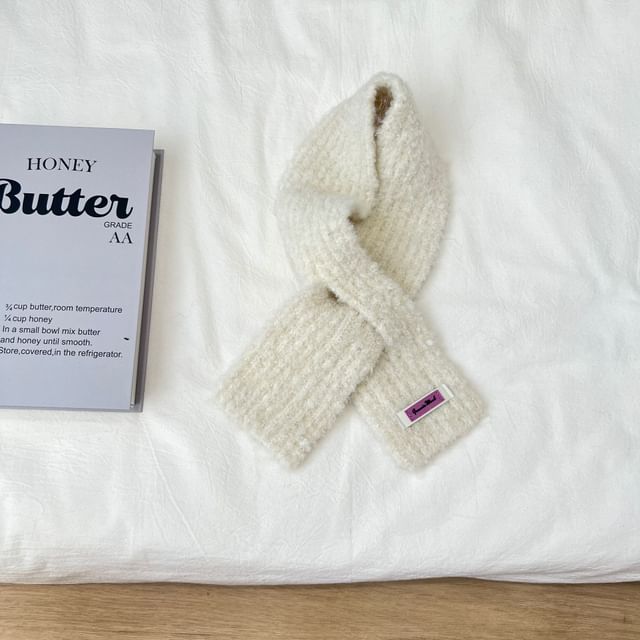 Scarf Light Cross Knit Criss