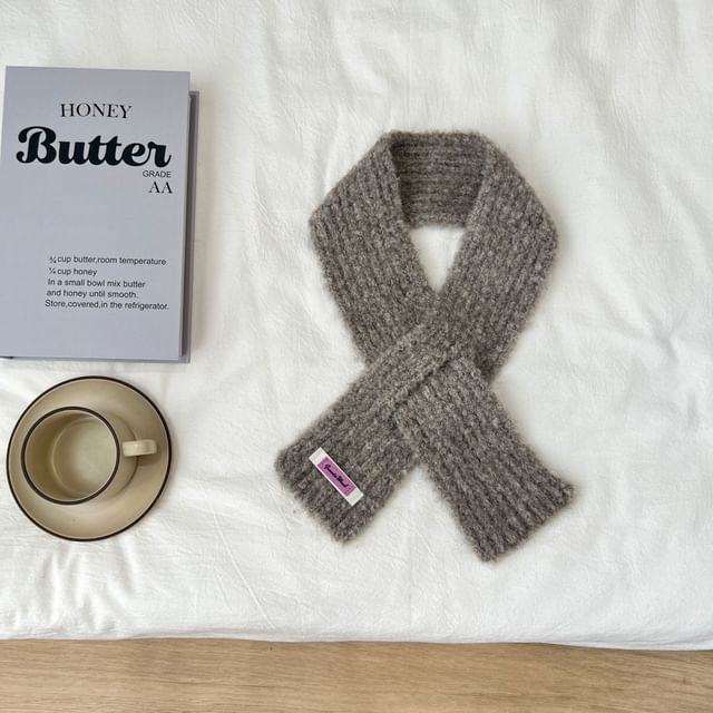 Scarf Light Cross Knit Criss