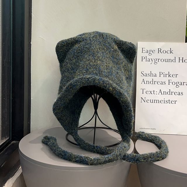 Cat Ear Earflap Hat